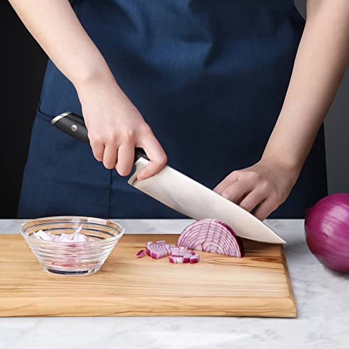Cangshan Alps Series 502735 German Steel Forged 8-Inch Chef's Knife With Sheath, Black #TOP6