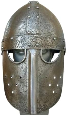 Generic Medieval Italo Norman Helmet handmade, Medium, Silver