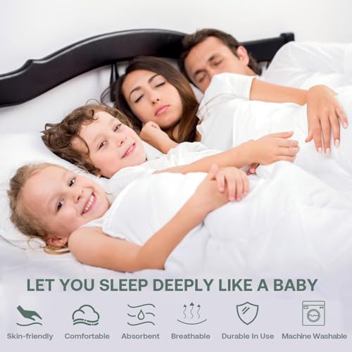Winkaura Twin Xl Mattress Protector 9 Inch Depth Size 39"X80", Box Spring Mattress Cover Waterproof Soft Noiseless Breathable Mattress Encasement Great For Dorms Hotel thumb #6