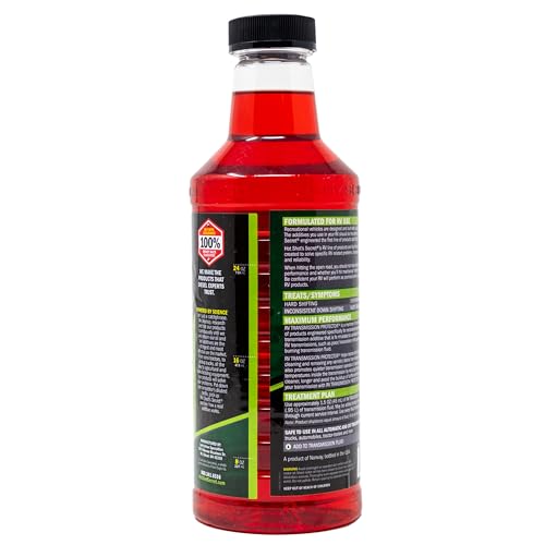 Image of Hot Shot's Secret RV Trans Protector 32 oz - Treats 20 Quarts - Automatic Transmission Cleaner + Enhancer, Improves Shifting and Reduces Heat