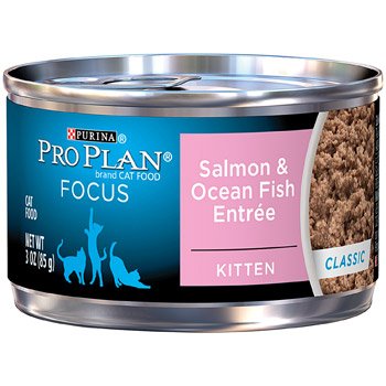 Pro Plan Total Care Kitten Salmon and Oceanfish Canned Kitten Food