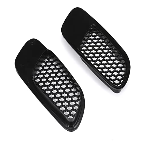 Persiennes de capot BMW E90 E91 E92 E93 M3 écope air look carbone noir - 5