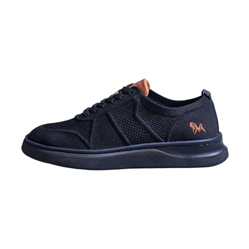 Image of Neeman's Elevate Low Top Sneakers for Men | Breathable Knit Upper, Flexible Fit | Lightweight Everyday Shoes with Classic Look