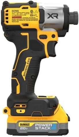 Miniatura 5 de DEWALT Atornillador de Impacto 20V MAX, Inalámbrico, 3 Velocidades, Batería y Cargador Incluidos (DCF845D1E1)