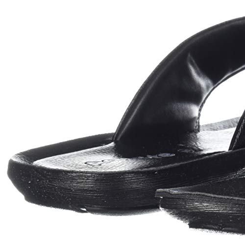 Image of Aqualite Men's Black Pg-1191 Slippers Slippers
