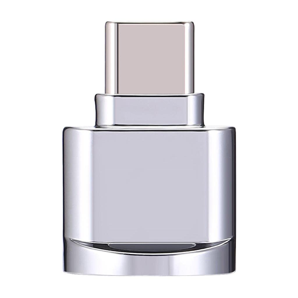 USB 3.1 Type-C to TF Card Reader OTG Adapter for Micro SD Card-Silver-picture-28