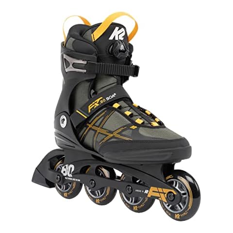 K2 Skate F.I.T. 80 BOA Herren Inline Skates — Grey Cover