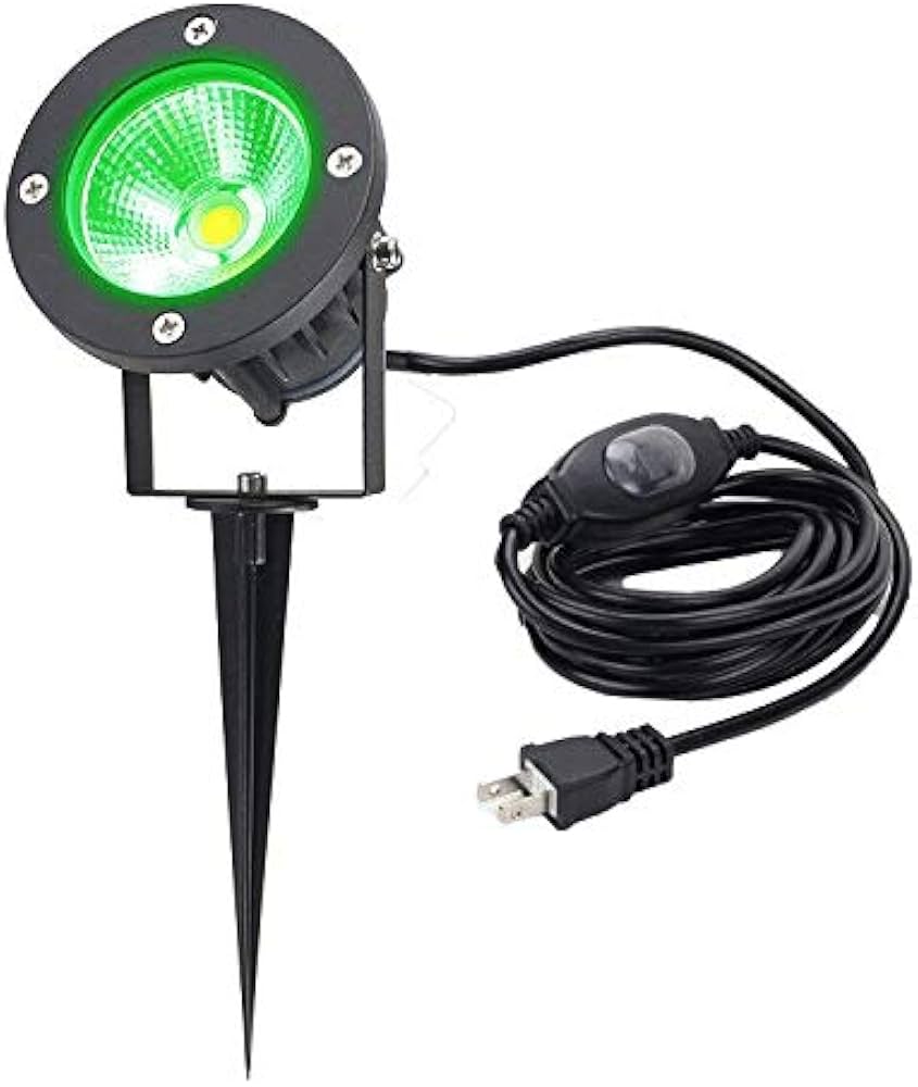 Amazon.co.jp : FSliving ガーデン 防水スイッチ付き コンセント式 3m