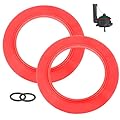 Flush Valve Seal for American Standard Toilet Parts 7301111-0070a, Toilet Ring Seal Replacement for Champion 4 and Eljer Titan 4, Flush Valve Seal Gasket with O Ring