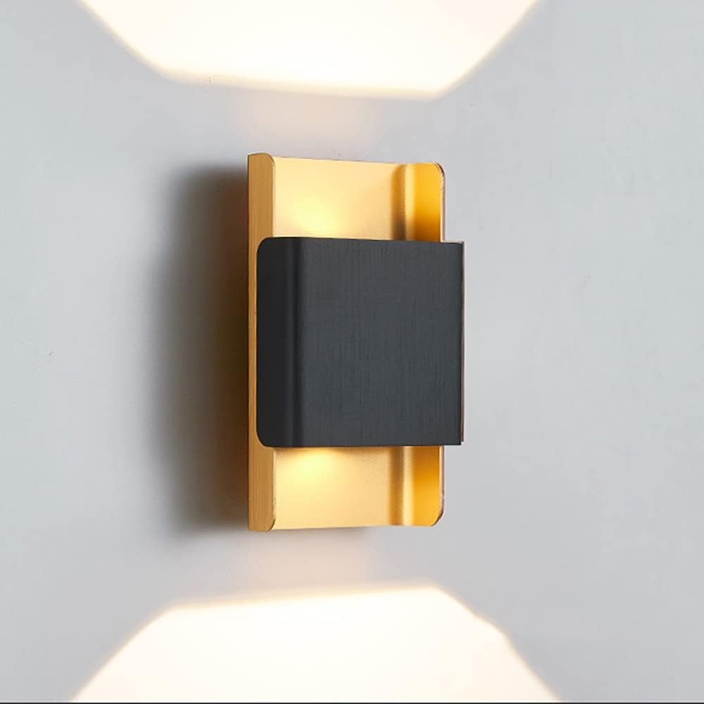 IVEKYKIBC Minimalist Wall Lamps丨Hotel Living Room Lighting Fixtures丨led Aluminum Bedroom Bedside Sconces丨Corridor Aisle - Lamp Light Up and Down Chandelier