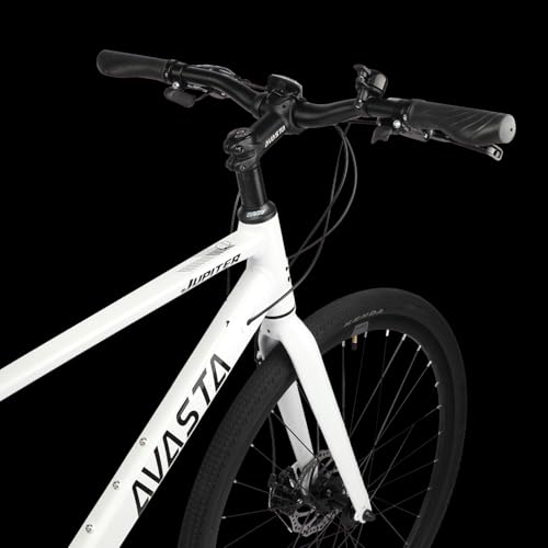 AVASTA Jupiter 700C Road Adult Step-Over Hybrid Cycling Bike