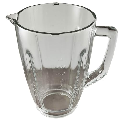 Consejos para Comprar vaso de licuadora t fal los 5 más buscados. 44 H+R Vaso de vidrio 2.2 L compatible T-fal Infinyforce XL/Ultraforce, XF2100MX