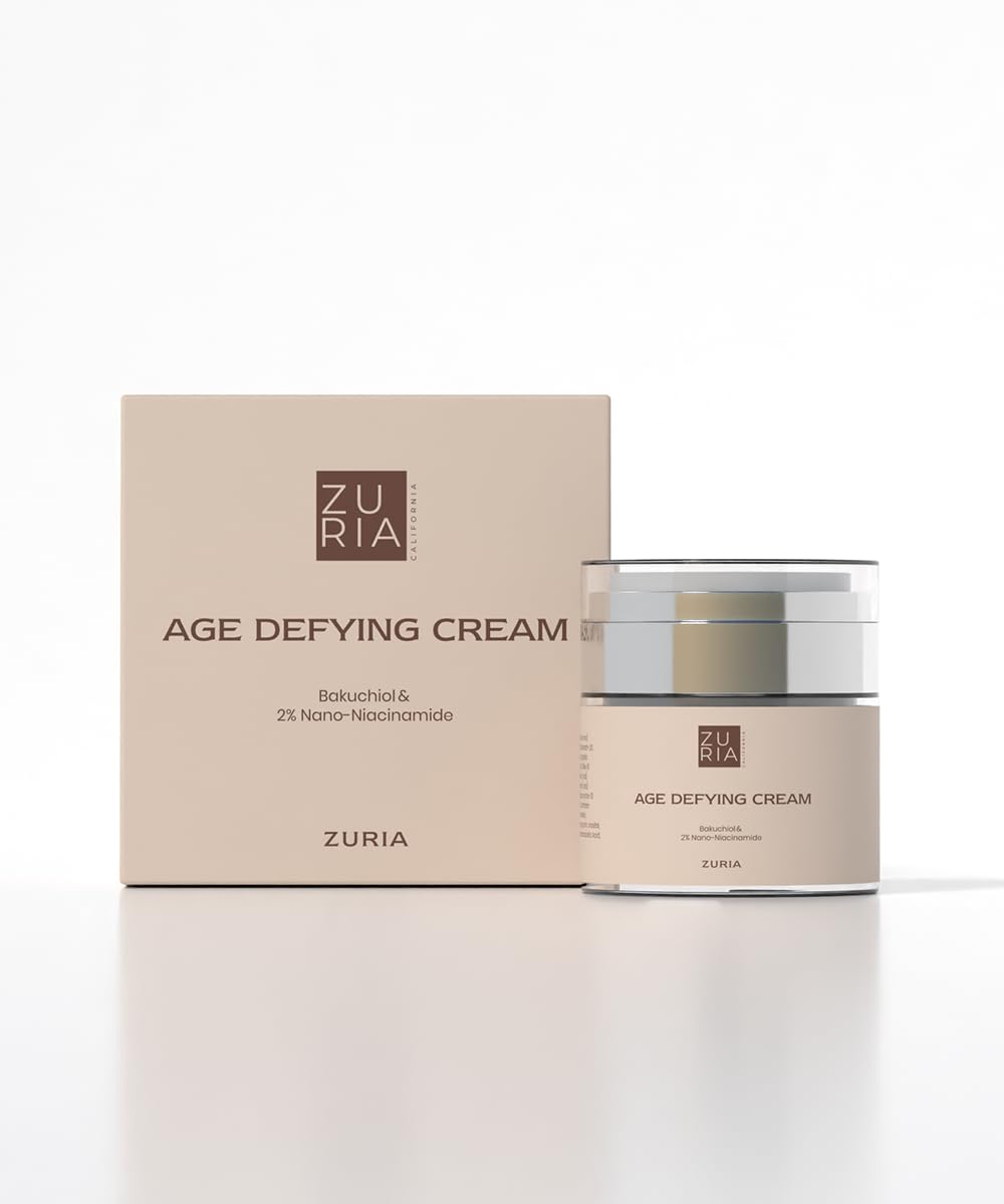ZURIA Anti-Defying Cream for Men & Women, Nano-Niacinamide+