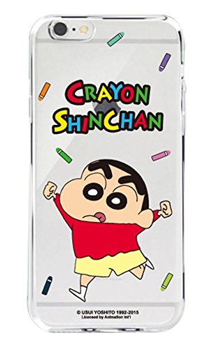 Galaxy A53 クレヨンしんちゃん クリア ケース 【日本国内から発送】 CrayonShinchan S1 Clear Case ギャラクシーA53 SC-53C SCG15 対応 TPU ゼリー キャラクター カバー Type1 しんちゃん