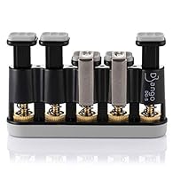 Develops hand, finger, and forearm strength and dexterity, the Django hand exerciser is ideal for musicians (guitar, piano, violin, etc), athletes (golf, racket sports, etc), and a great aid for physical therapy Adjustable resistance, allows individu...