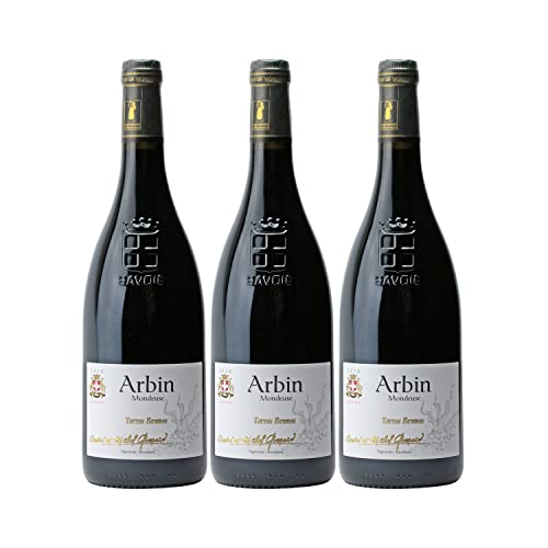 Vin de Savoie Arbin Mondeuse Rouge 2020 - André et Michel Quenard - Vin AOC Rouge de Savoie - Bugey - Lot de 3x75cl…