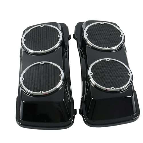 Cubiertas rígidas para parlantes de maletero 6.5' para Harley Davidson Touring 1993-2013