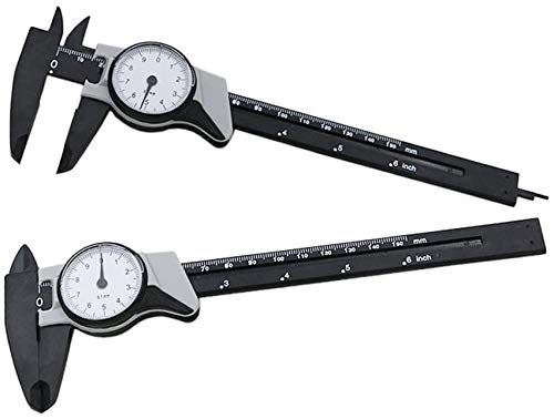 Caliper 0-150mm a prueba de golpes con reloj de medición analógico 5