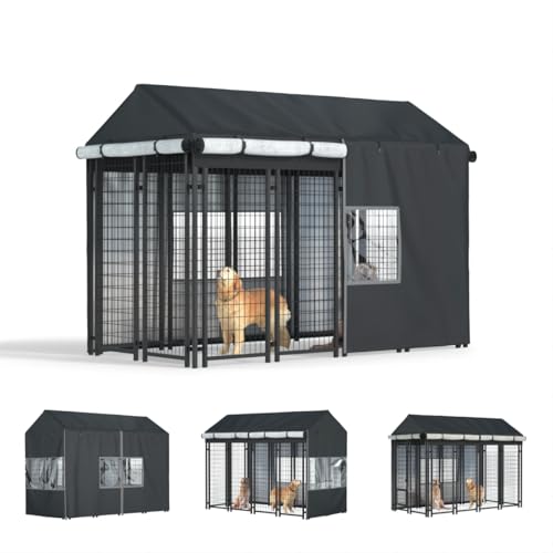 Outdoor Dog Kennel Cover 8.1'
