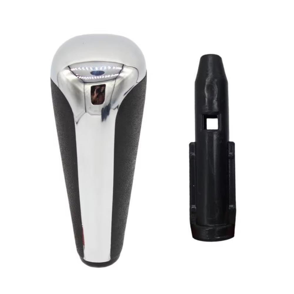 Ydxherta Chrome And Adapter Auto Accessory Gear Shift Knob For Citroen C2 C3 C4l C5 Picasso Elysee For Peugeot 206 207 307 308 408 508 2008