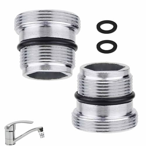Umyeoqoyo StückWasserhahn Adapter 2er Set