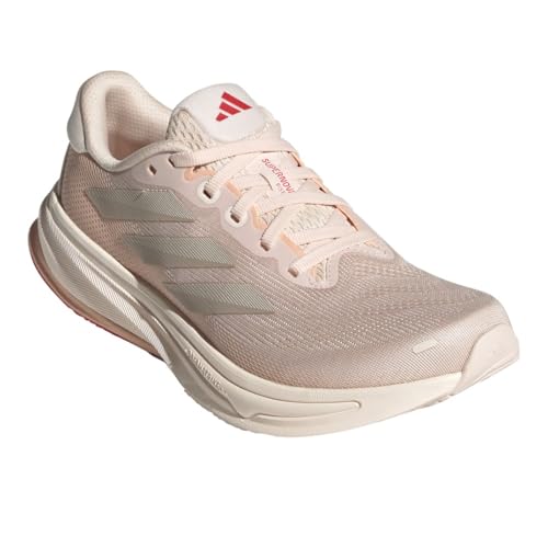 Adidas, Womens, Supernova Rise 2 Running Shoes, Wonder Quartz/Champagne Metallic/Pure Ruby, 10.5, B - Medium