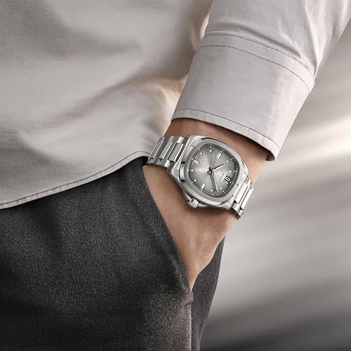 Image of MIDO Multifort TV Big Date - Swiss Automatic Watch for Men - 40mm Case with Transparent Caseback
