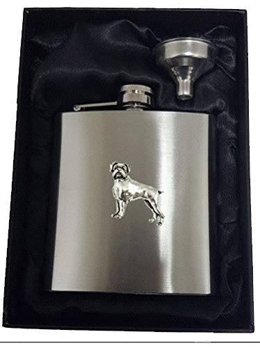Flasque en acier inoxydable boxer D8 étanche pour transporter vos boissons