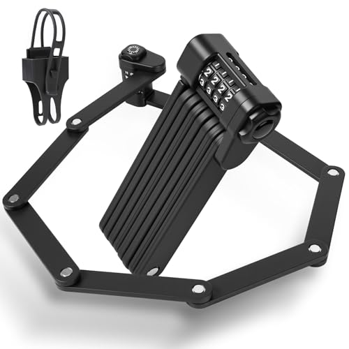 Gaethra Candado Bicicleta Plegable 110cm