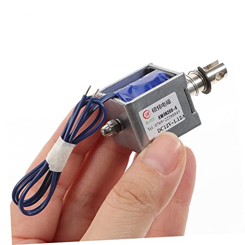 VILLCASE Push-Pull Eletroímã Armação Solenóide Eletroímã Linear Solenóide Eletroímã Dc 12 V Solenóid