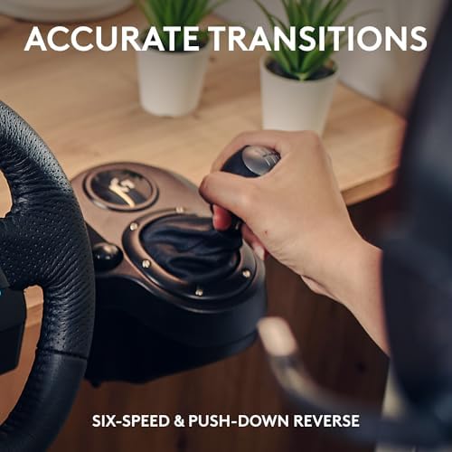 Logitech G Driving Force Shifter β Compatible with G29, G920 & G923 Racing Wheels for-PlayStation-5-Playstation-4-Xbox-Series X|S-Xbox-One, and-PC - 1