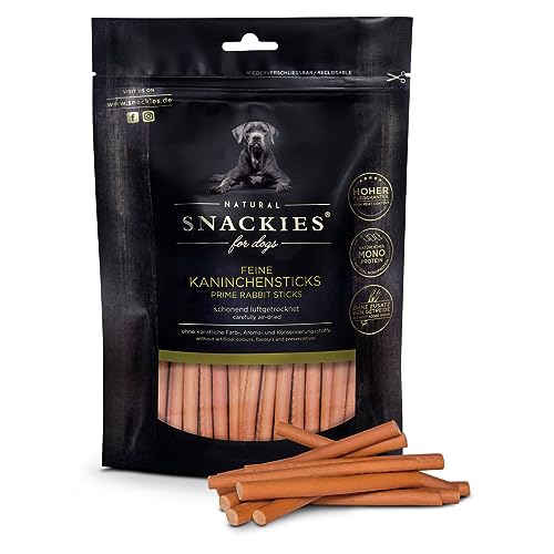 SNACKIES Vorteils-Set Best of 8+1 Pack (à 170/180g) Premium Snacks für Hunde ohne Zusatz von Getreide, Zucker, Farb-, Aroma- und Konservierungsstoffe, schonend luftgetrocknete Leckerli