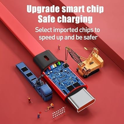 Image of Original 100W USB C Multi Charging Cable 3in1 Retractable Charge Cord Compatible with Phone /Type C /Micro for All Android and iOS Smartphone Multifunction 3 in 1 Cable (APR196)