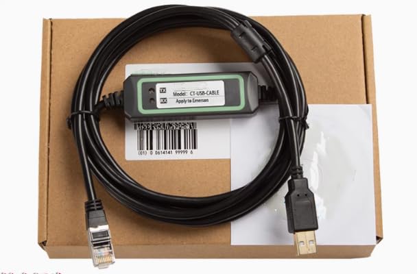 CT-USB-Cable for Frequency Converter CT SK SP M Series commissioning Cable Gold-Plated, high-Speed and Stable Version FT232RL chip 3 metres