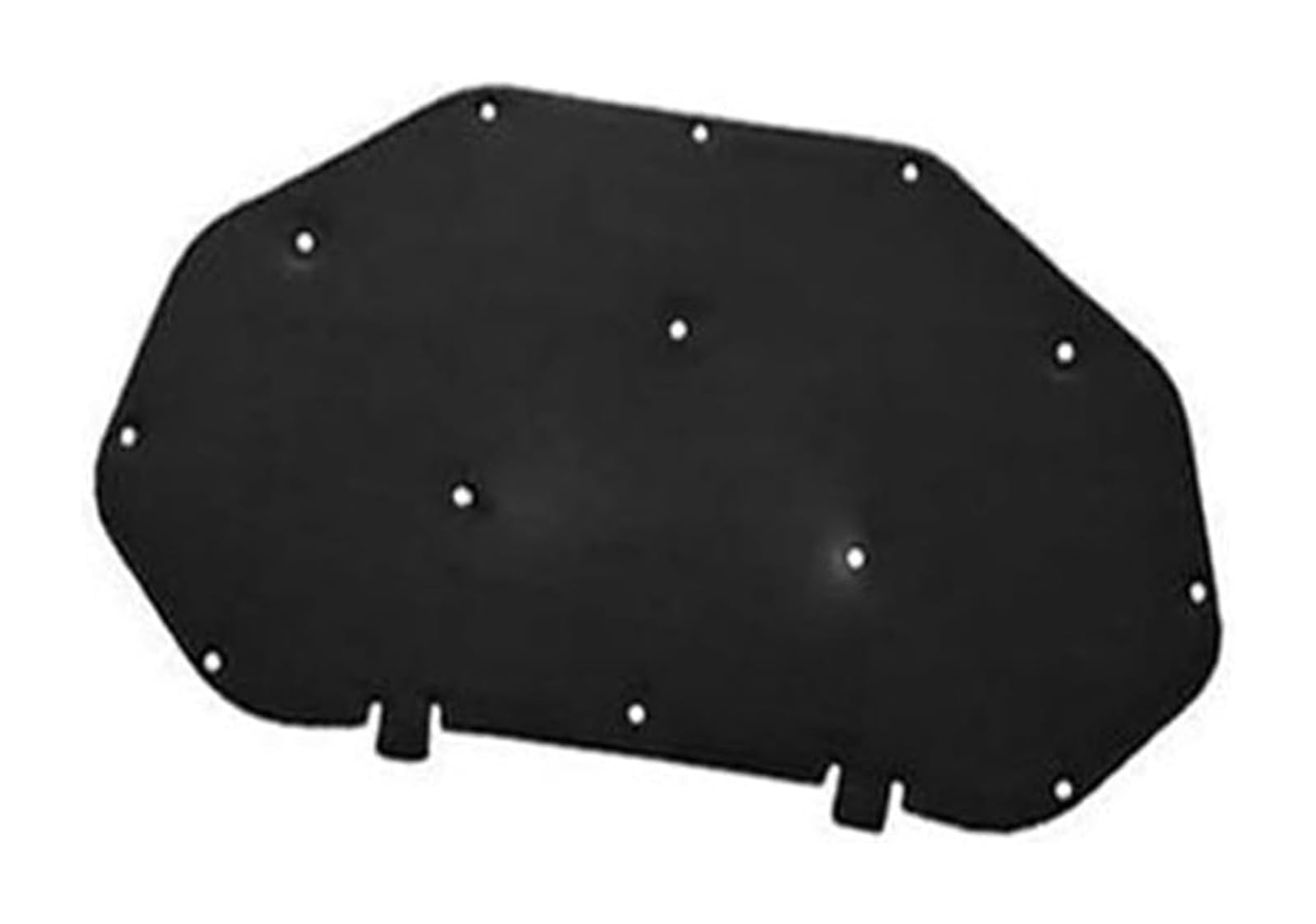 for VW for VA3 2019 Engine Soundproof Mat Cover Bay Heat Shield Car Sound Insulation Cotton(Black Style 1)