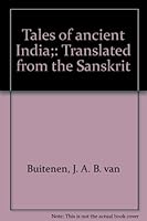 Tales of ancient India;: Translated from the Sanskrit B0007KB85O Book Cover