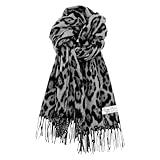 Chaud & Polyvalente: Ce écharpe imprimée léopard suffisamment longue pour être enroulée deux fois autour du cou (pour plus de chaleur), elle peut également servir de cape décontractée ou de châle. Ce écharpe femmes hiver de mode indispensable pour l’automne et l’hiver, vous gardant au chaud lors des matinées froides ou des sorties du soir.