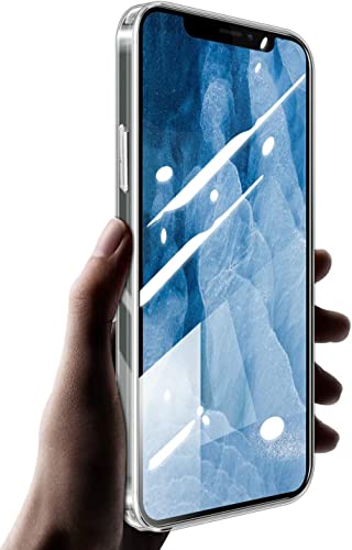 Coque iPhone 12 Pro Max souple avec dos en verre 9H résistant aux chocs