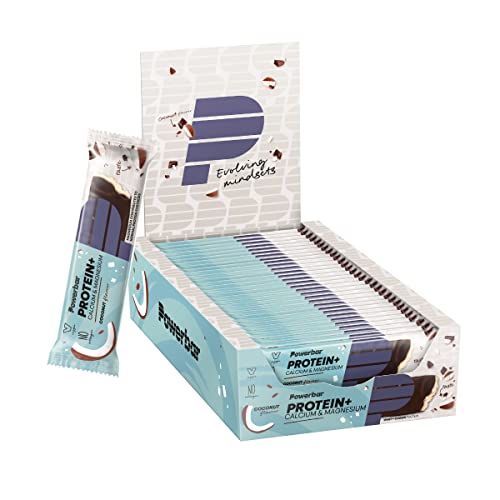 Powerbar - Protein Plus mit Minerals - Coconut - 30x35g - Protein Riegel mit Magnesium&Calcium - kollagenfrei