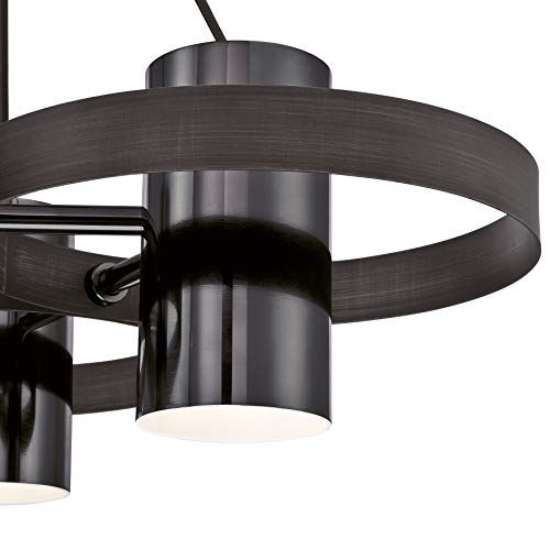 Chandelier trois lampes Evita pour illuminer votre salle à manger industrielle - 5
