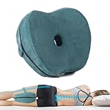 LAIBUY Bein-, Kniekissen zum seitlichen Schlafen, Memory Foam Kniekissen mit Gurt für...