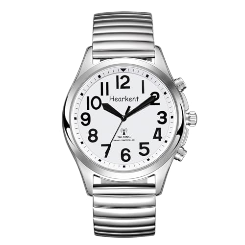 Montre parlante femme avec chiffres géants, Facile à lire les personnes âgées malvoyantes, les personnes âgées, Chronométrage précis,Diffusion vocale...