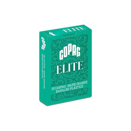 Baralho Elite Verde Naipe Grande - Copag