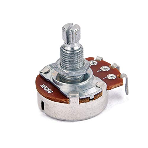 HEALLILY B500k Potentiomètre Long Moleté Split Shaft Basse Électrique Guitare Volume Ton Pots Audio Taper Switch… - Les Beatles, Paul McCartney, John Lennon, RIngo Starr, George Harrison HEALLILY B500k Potentiomètre Long Moleté Split Shaft Basse Électrique Guitare Volume Ton Pots Audio Taper Switch… – Image 3