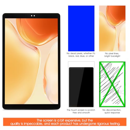 Écran LCD pour Samsung Tab A 10.5 T590 résoudre tactile cassé noir