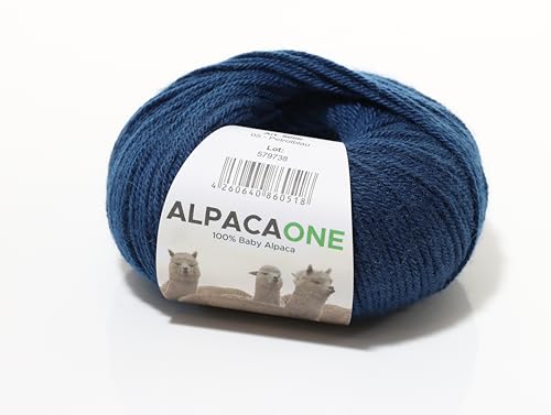 Alpakawolle 5-Pack aus 100% Baby Alpaka in Petrolblau
