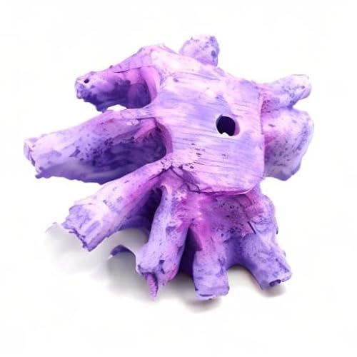 Besimple Aquarium-Korallen-Ornamente, Dekoration für Aquarien, Landschaft, Violett