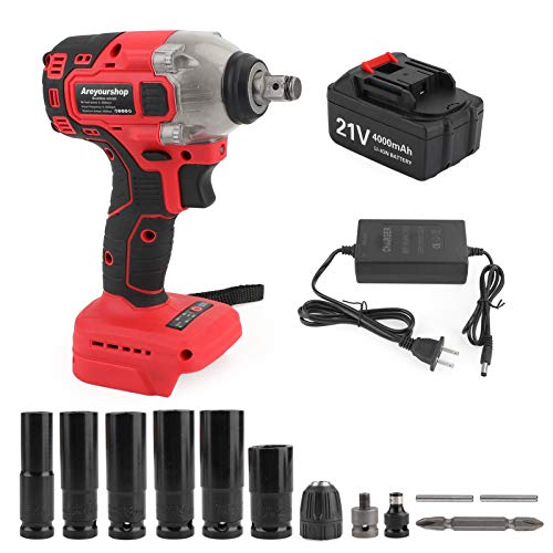 Viprh 1/2" 21V Brushless Impact Wrench with Battery