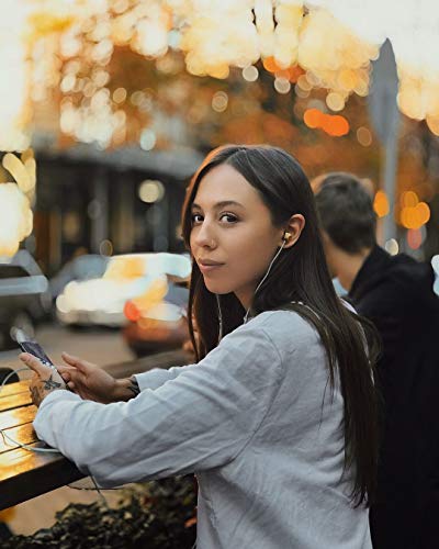 Symphonized Aln 2.0 Premium Genuine Wood In-Ear Noise-Isolating Headphones, Earbud, Earphones With Innovative Shield Technology Cable And Mic (Turquoise) #TOP2