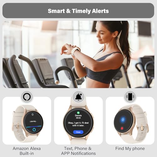 Kececo Smartwatch, Built-In Alexa, Gps thumb #5